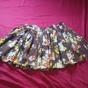 Princess Vera Wang Floral Mini Skirt - Multicolor